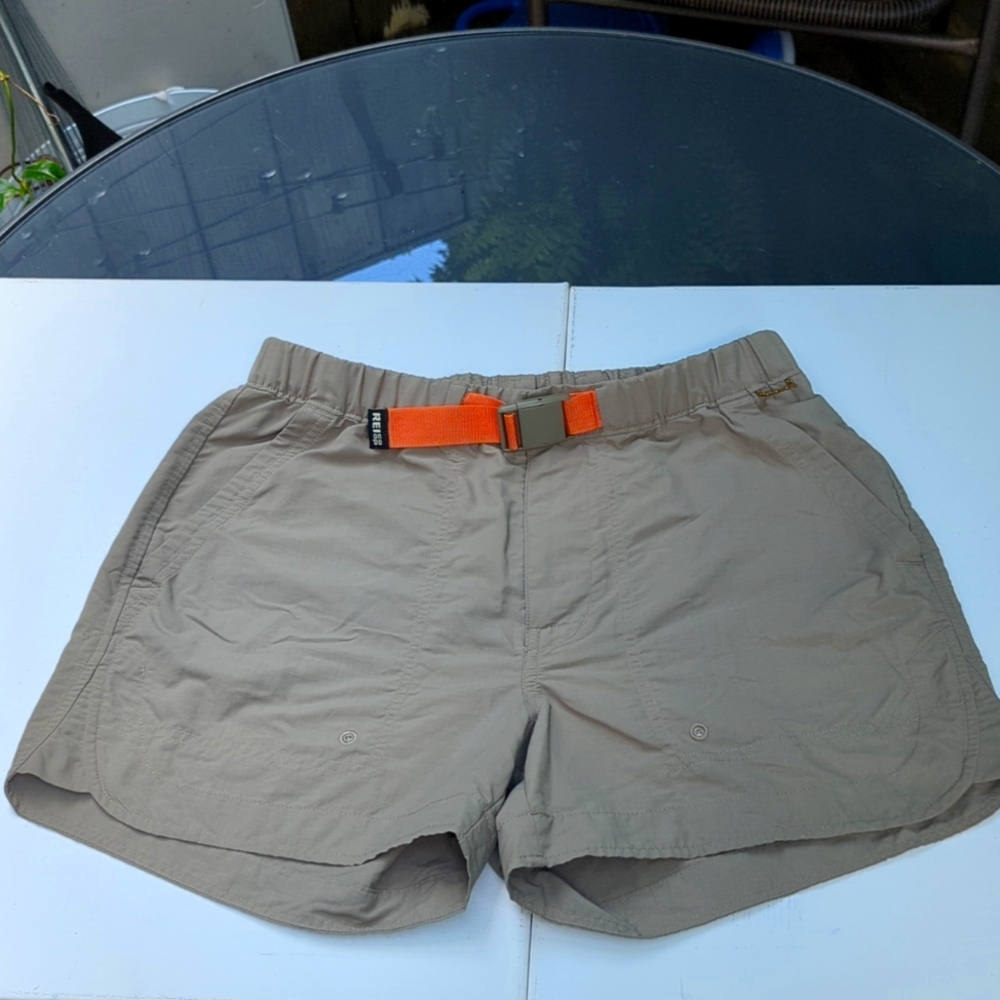 REI Co-op women's quick-dry shorts with attached belt size small